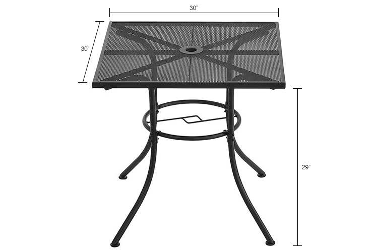 30” Square Table 29”H for sale