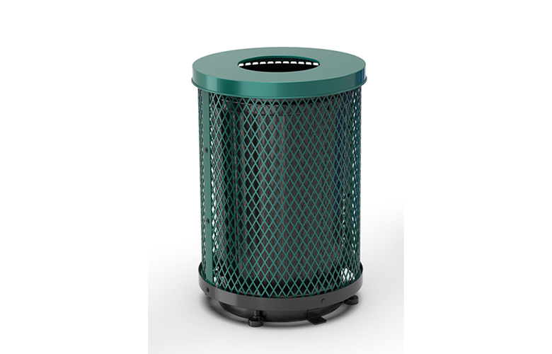 32 Gal Thermoplastic Expanded Trash Can